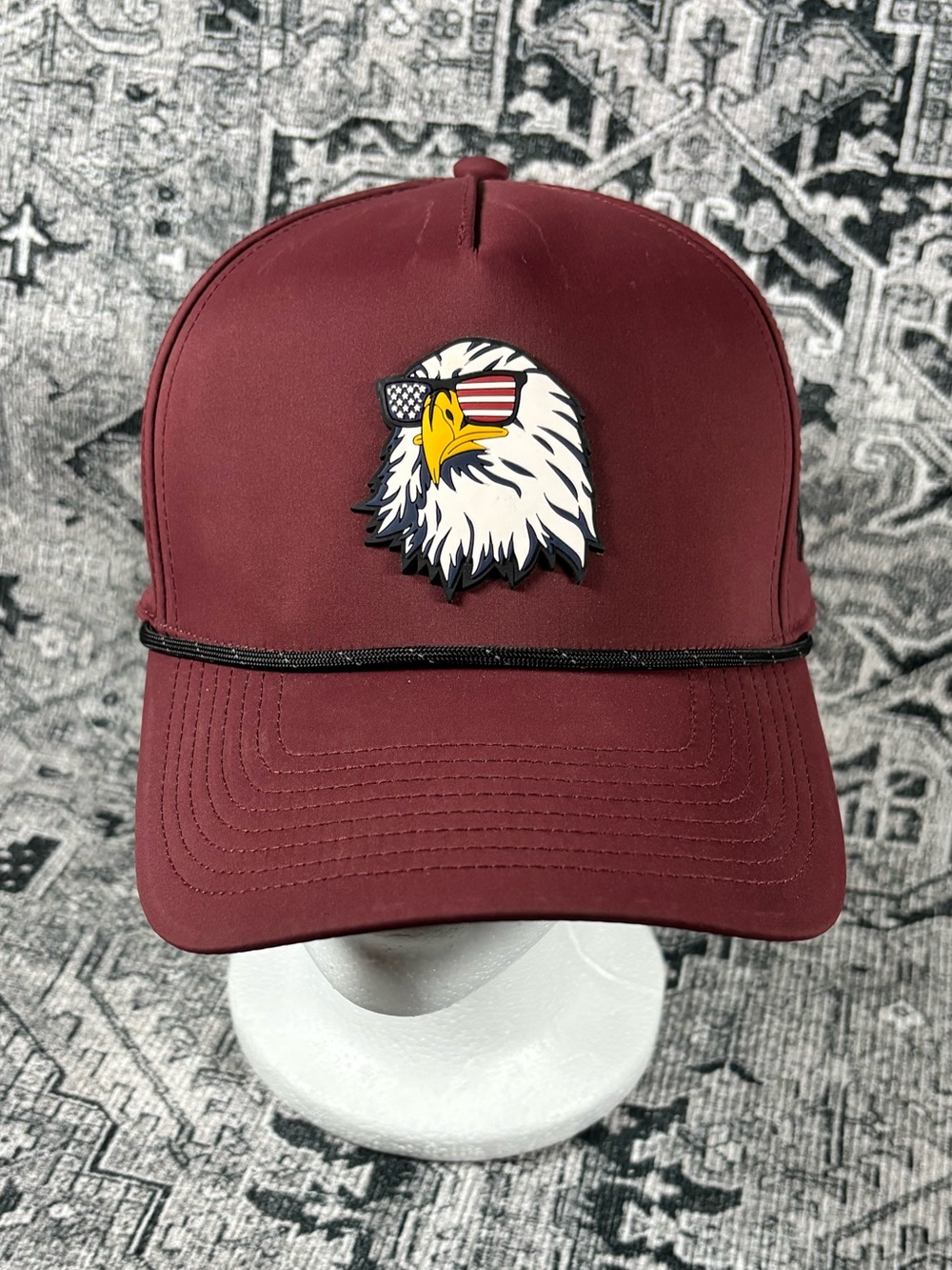 Branded Bills Party Eagle Hat Maroon Men’s